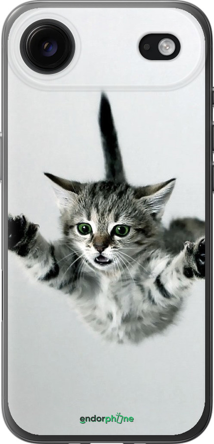 Силиконовый чехол Летящий котёнок для Apple iPhone 17 AIR - 2322u-4032 изображение 