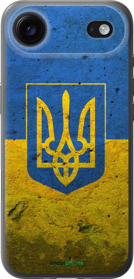 Силиконовый чехол Флаг и герб Украины 2 для Apple iPhone 17 AIR - 378u-4032 изображение 