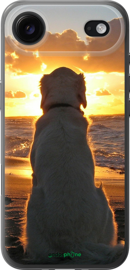 Силиконовый чехол Закат и собака для Apple iPhone 17 AIR - 3966u-4032 изображение 