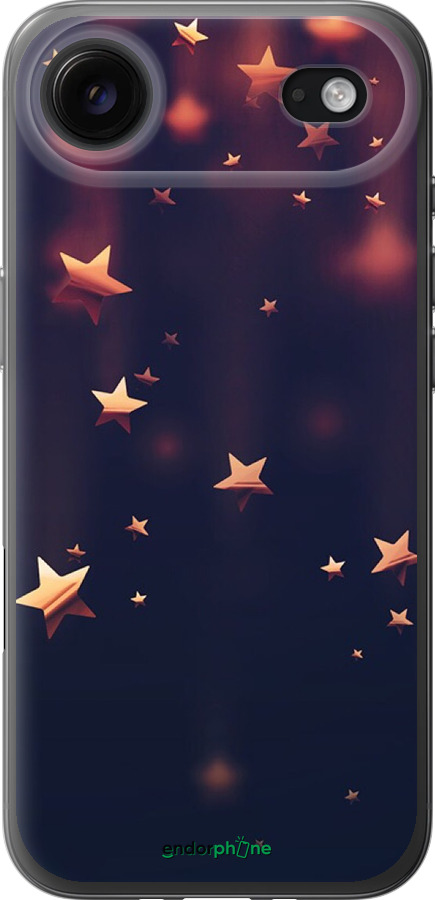 Силиконовый чехол Падающие звезды для Apple iPhone 17 AIR - 3974u-4032 изображение 