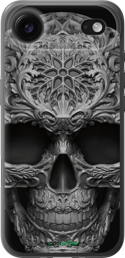 Силиконовый чехол skull-ornament для Apple iPhone 17 AIR - 4101u-4032 изображение 