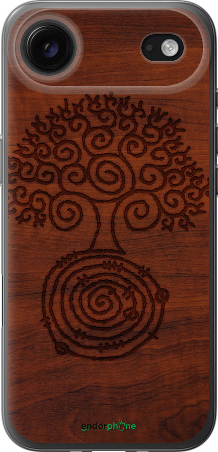 Силиконовый чехол Узор дерева для Apple iPhone 17 AIR - 4119u-4032 изображение 