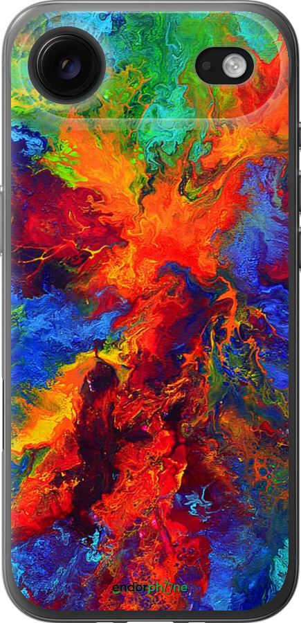 Силиконовый чехол Акварель на холсте для Apple iPhone 17 AIR - 4150u-4032 изображение 