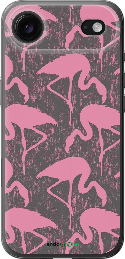 Силиконовый чехол Vintage-Flamingos для Apple iPhone 17 AIR - 4171u-4032 изображение 