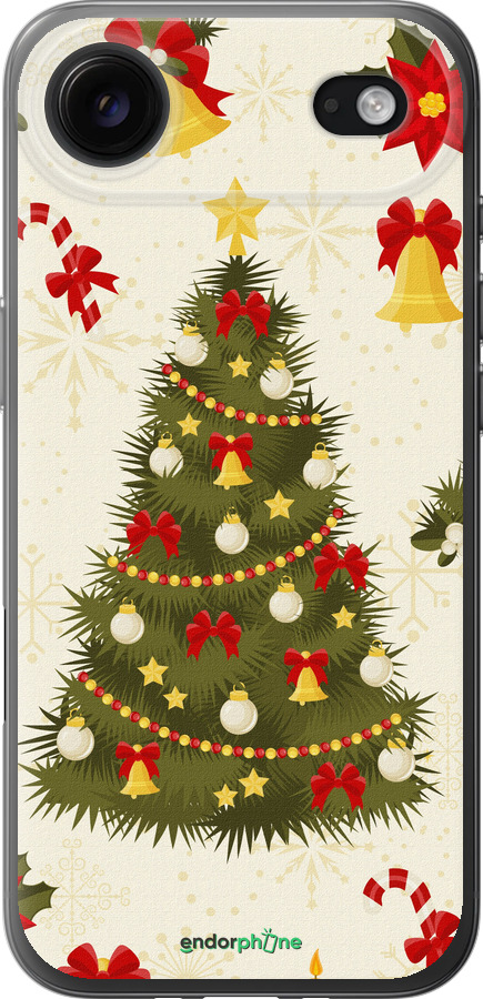 Силиконовый чехол Новогодняя елка для Apple iPhone 17 AIR - 4198u-4032 изображение 