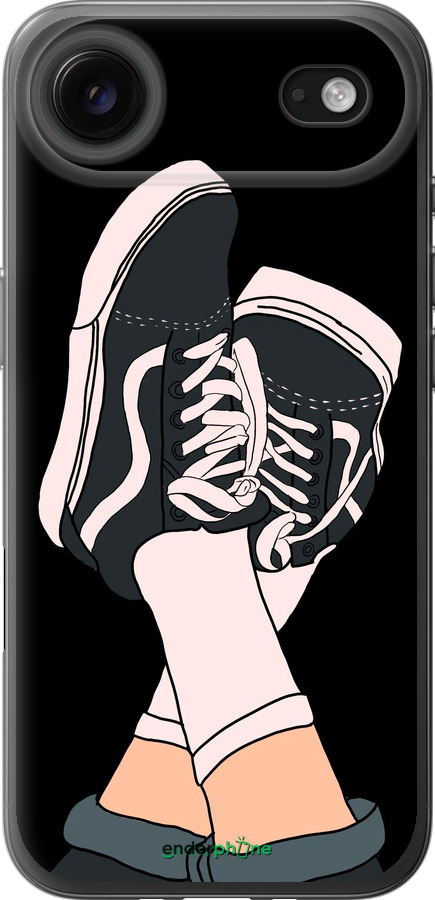 Силиконовый чехол Кеды для Apple iPhone 17 AIR - 4265u-4032 изображение 