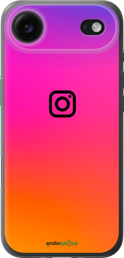 Силиконовый чехол Instagram для Apple iPhone 17 AIR - 4273u-4032 изображение 