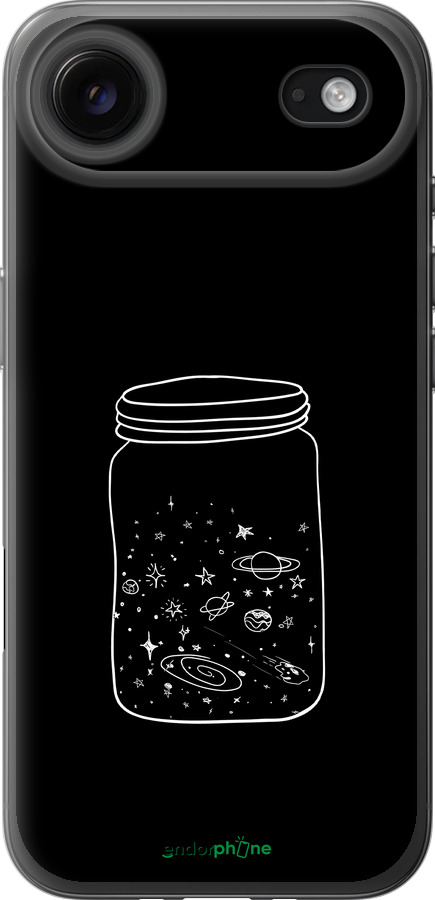 Силиконовый чехол Космос в банке для Apple iPhone 17 AIR - 4297u-4032 изображение 