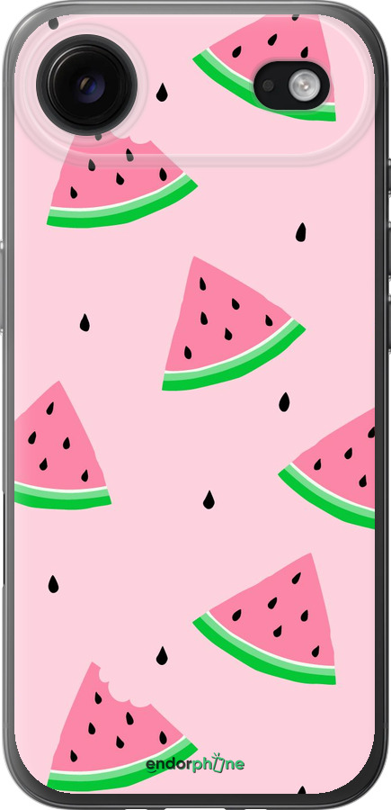 Силиконовый чехол Розовый арбуз для Apple iPhone 17 AIR - 4314u-4032 изображение 