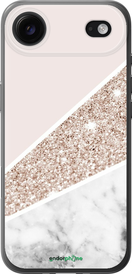 Силіконовий чехол Пастельний мармур для Apple iPhone 17 AIR - 4342u-4032 изображение 