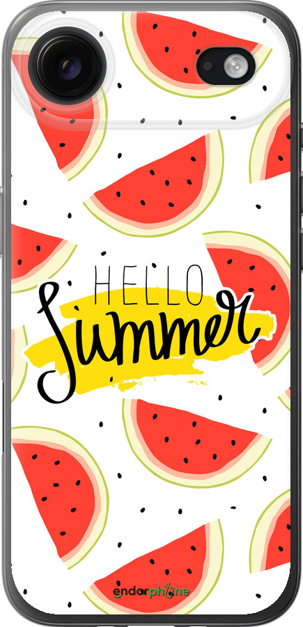 Силиконовый чехол Hello Summer для Apple iPhone 17 AIR - 4356u-4032 изображение 
