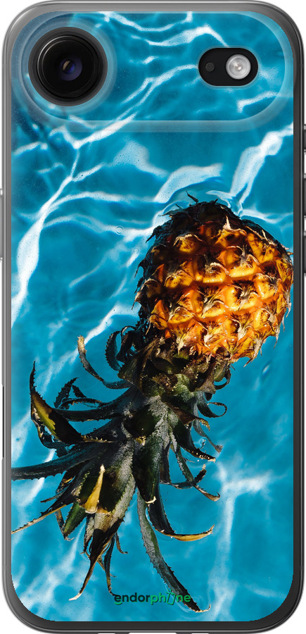 Силиконовый чехол Ананас на воде для Apple iPhone 17 AIR - 4384u-4032 изображение 