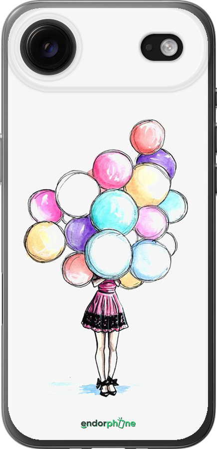 Силиконовый чехол Шарики для Apple iPhone 17 AIR - 4387u-4032 изображение 