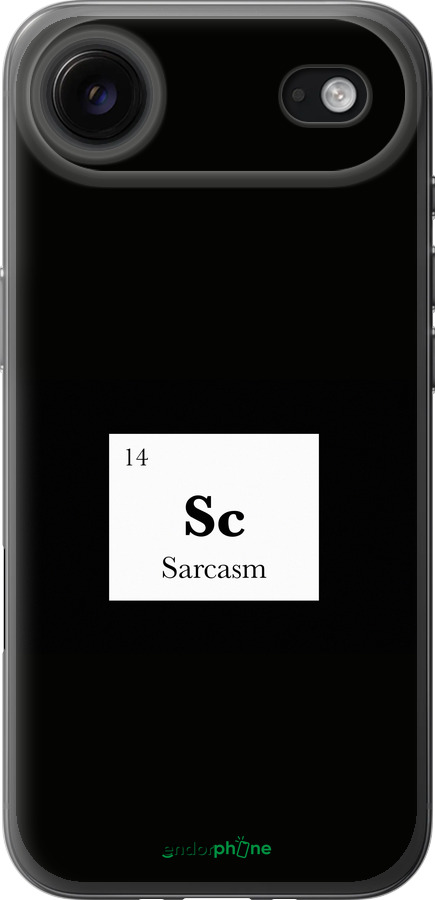 Силиконовый чехол Сарказм для Apple iPhone 17 AIR - 4501u-4032 изображение 