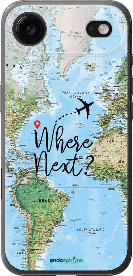 Силиконовый чехол Путешествие для Apple iPhone 17 AIR - 4503u-4032 изображение 