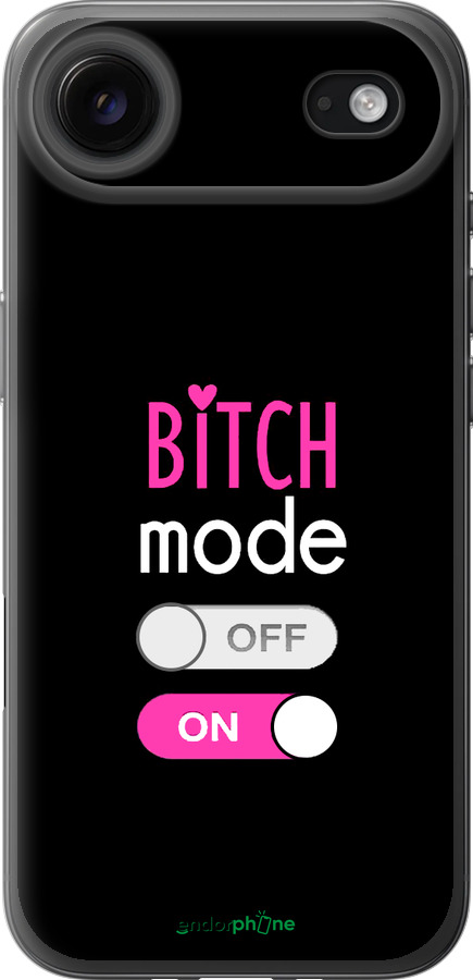 Силиконовый чехол Bitch mode для Apple iPhone 17 AIR - 4548u-4032 изображение 