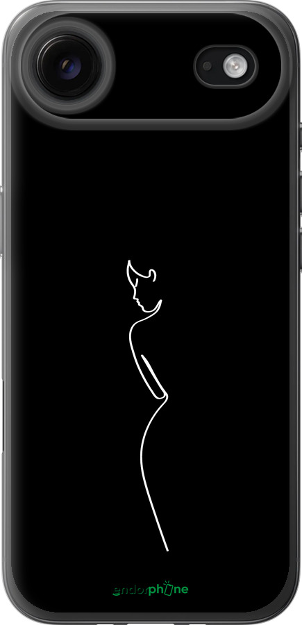 Силиконовый чехол Силуэт1 для Apple iPhone 17 AIR - 4590u-4032 изображение 