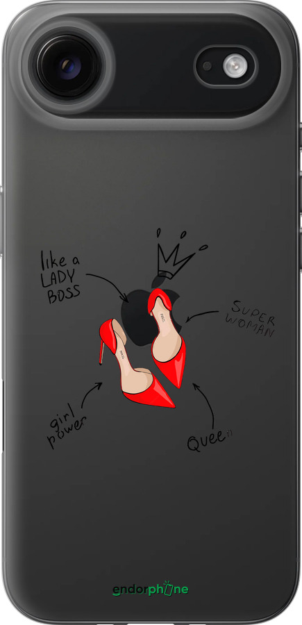 Силиконовый чехол Женщина для Apple iPhone 17 AIR - 4599u-4032 изображение 