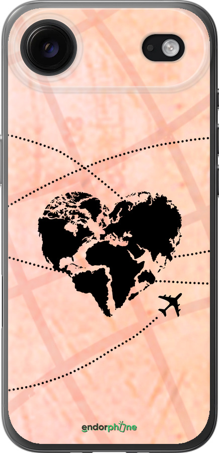 Силиконовый чехол Путешествуй для Apple iPhone 17 AIR - 4607u-4032 изображение 