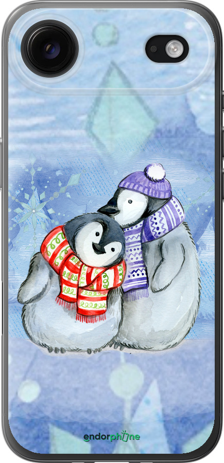 Силиконовый чехол Новогодний 5 для Apple iPhone 17 AIR - 4618u-4032 изображение 