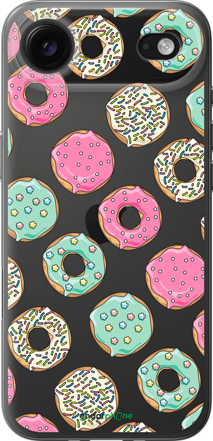 Силиконовый чехол Пончики 1 для Apple iPhone 17 AIR - 4657u-4032 изображение 