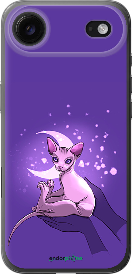 Силиконовый чехол Кот2 для Apple iPhone 17 AIR - 4676u-4032 изображение 