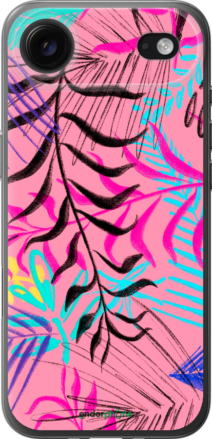 Силиконовый чехол Растительный узор 2 для Apple iPhone 17 AIR - 4740u-4032 изображение 