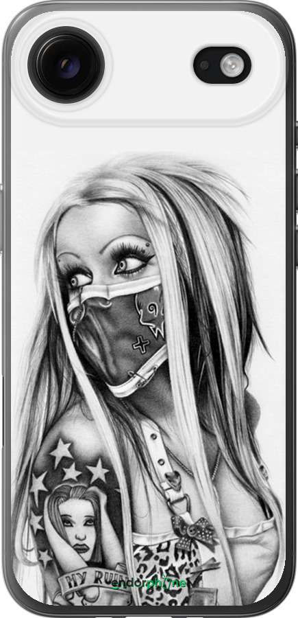 Силиконовый чехол Biohazard  8 для Apple iPhone 17 AIR - 4824u-4032 изображение 