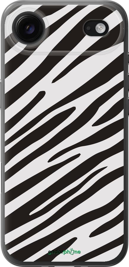 Силиконовый чехол Классическая зебра для Apple iPhone 17 AIR - 4874u-4032 изображение 