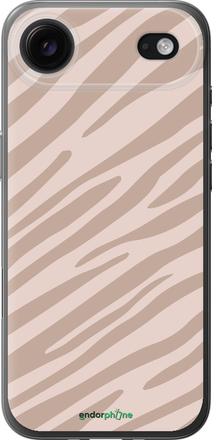 Силиконовый чехол Зебра беж для Apple iPhone 17 AIR - 4875u-4032 изображение 