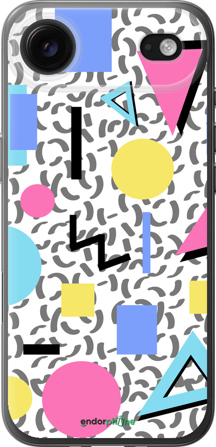 Силиконовый чехол Color shapes для Apple iPhone 17 AIR - 4893u-4032 изображение 