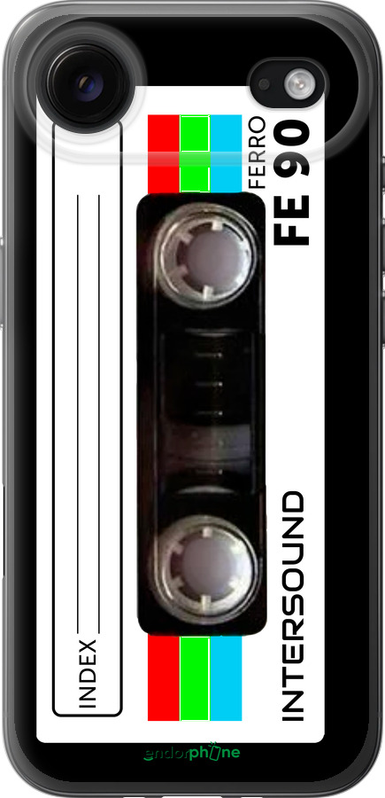 Силиконовый чехол Кассета с90 для Apple iPhone 17 AIR - 4894u-4032 изображение 