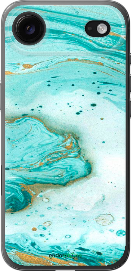 Силиконовый чехол Мраморный для Apple iPhone 17 AIR - 4895u-4032 изображение 