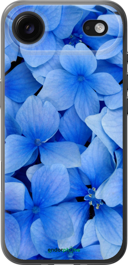 Силиконовый чехол Синие цветы для Apple iPhone 17 AIR - 526u-4032 изображение 