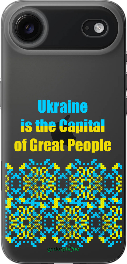 Силиконовый чехол Ukraine для Apple iPhone 17 AIR - 5283u-4032 изображение 