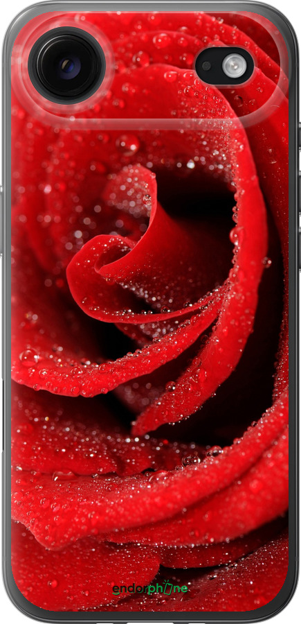 Силиконовый чехол Красная роза для Apple iPhone 17 AIR - 529u-4032 изображение 