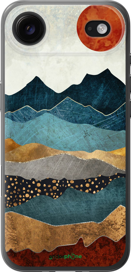 Силиконовый чехол Закат горы для Apple iPhone 17 AIR - 5434u-4032 изображение 