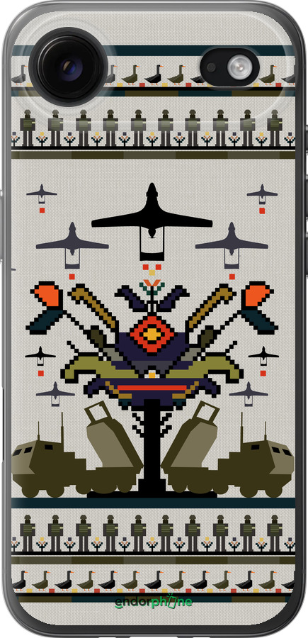 Силиконовый чехол Вышиванка UA для Apple iPhone 17 AIR - 5446u-4032 изображение 