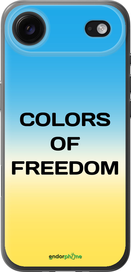 Силиконовый чехол Colors of Freedom для Apple iPhone 17 AIR - 5453u-4032 изображение 