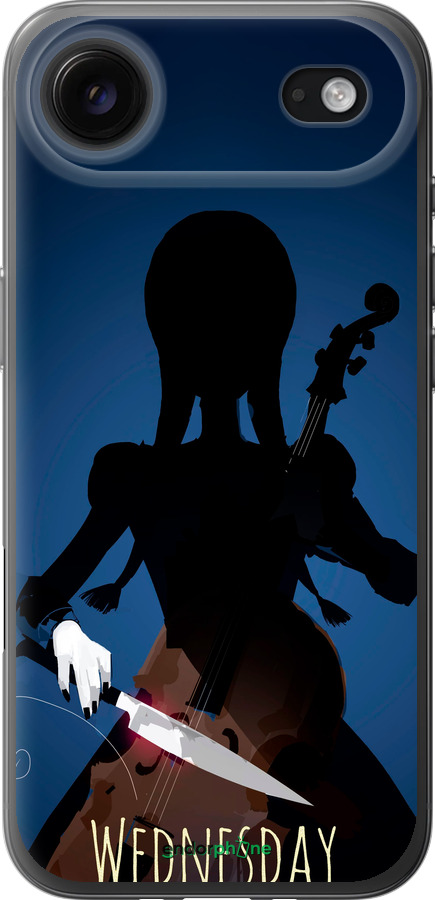 Силиконовый чехол Wednesday для Apple iPhone 17 AIR - 5515u-4032 изображение 