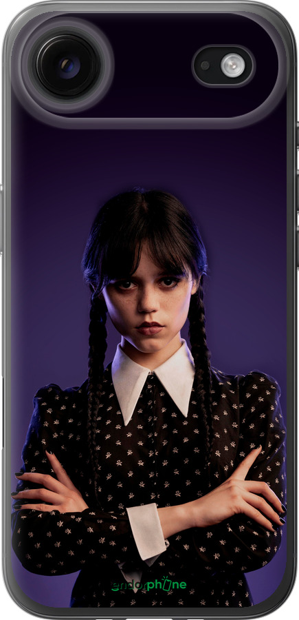 Силиконовый чехол Wednesday v3 для Apple iPhone 17 AIR - 5517u-4032 изображение 