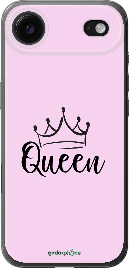 Силиконовый чехол Queen & King для неё для Apple iPhone 17 AIR - 5520u-4032 изображение 
