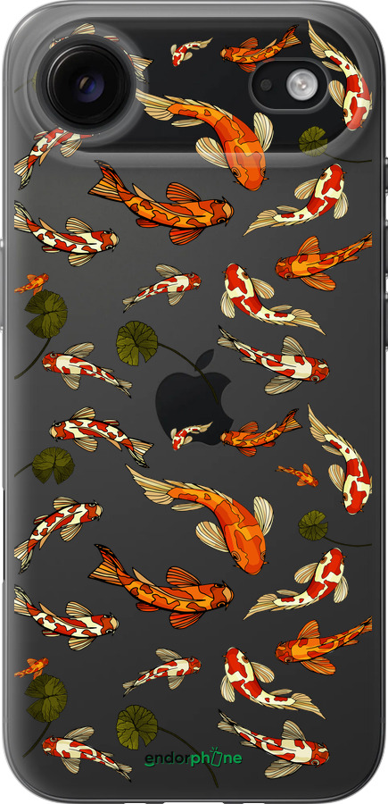 Силиконовый чехол Рыбы Кои для Apple iPhone 17 AIR - 5535u-4032 изображение 