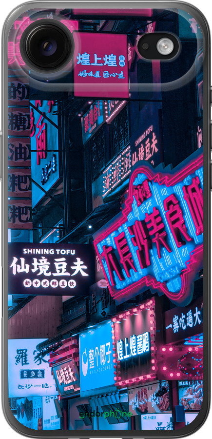 Силиконовый чехол Hong Kong City для Apple iPhone 17 AIR - 5536u-4032 изображение 