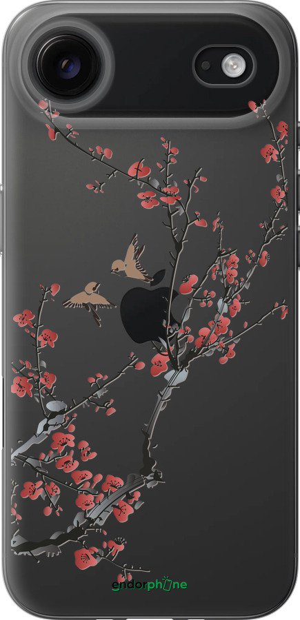 Силиконовый чехол Сакура v2 для Apple iPhone 17 AIR - 5538u-4032 изображение 