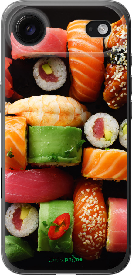 Силиконовый чехол Суши v2 для Apple iPhone 17 AIR - 5539u-4032 изображение 