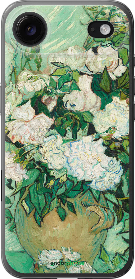 Силиконовый чехол Винсент Ван Гог. Ваза с розами для Apple iPhone 17 AIR - 5543u-4032 изображение 