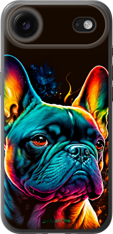 Силиконовый чехол Яркий бульдог для Apple iPhone 17 AIR - 5547u-4032 изображение 