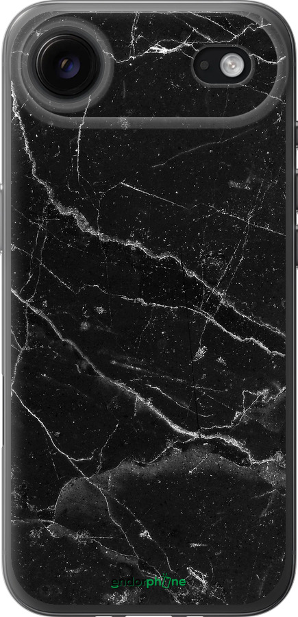 Силиконовый чехол Черный мрамор v2 для Apple iPhone 17 AIR - 5568u-4032 изображение 