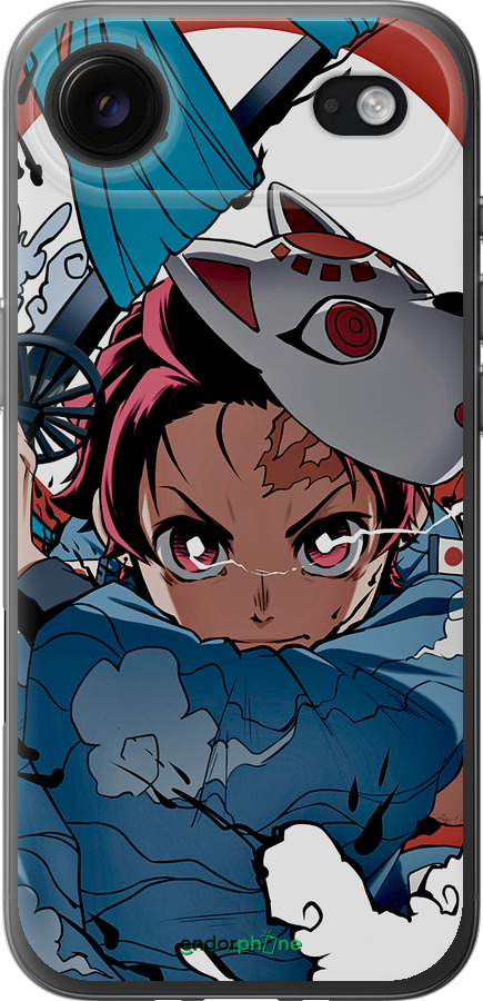 Силиконовый чехол Танджиро Камадо для Apple iPhone 17 AIR - 5574u-4032 изображение 